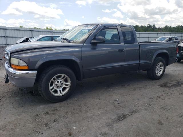 1D7GL42N94S509347 - 2004 DODGE DAKOTA SLT GRAY photo 1