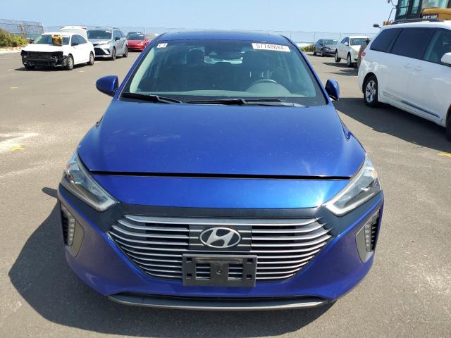 KMHC85LC8KU142936 - 2019 HYUNDAI IONIQ LIMITED BLUE photo 5