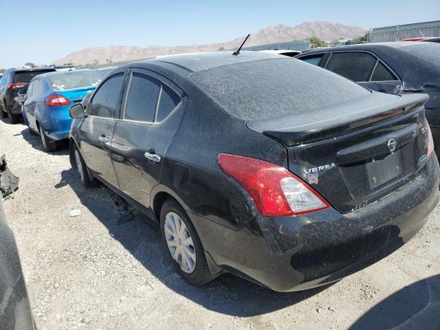 3N1CN7AP2DL855779 - 2013 NISSAN VERSA S BLACK photo 2