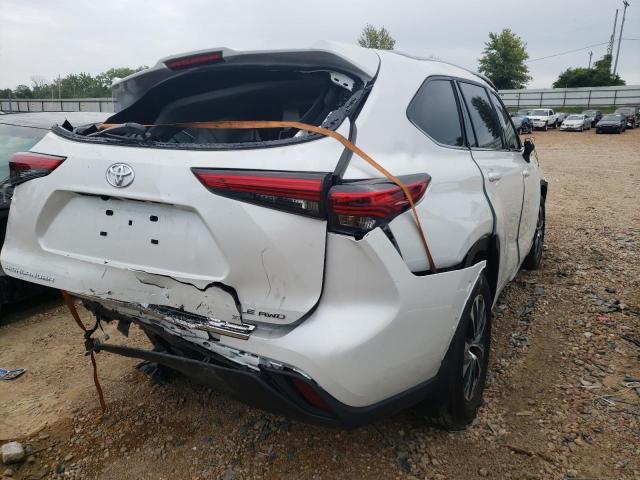5TDHZRBH7NS223981 - 2022 TOYOTA HIGHLANDER XLE Սպիտակ լուսանկար 3