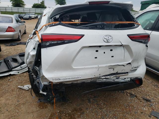 5TDHZRBH7NS223981 - 2022 TOYOTA HIGHLANDER XLE Սպիտակ լուսանկար 6