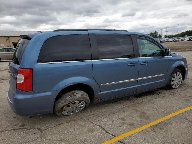 2A4RR8DG5BR746773 - 2011 CHRYSLER TOWN & COU TOURING L BLUE photo 3
