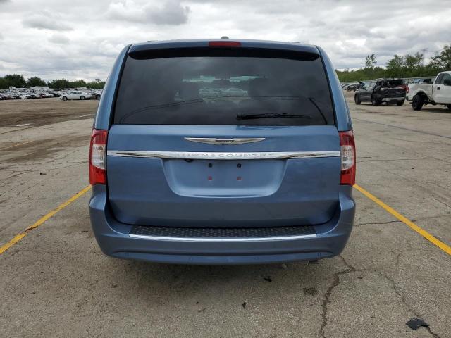 2A4RR8DG5BR746773 - 2011 CHRYSLER TOWN & COU TOURING L BLUE photo 6