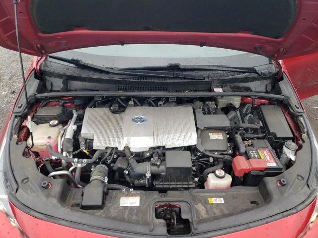 JTDKARFP8J3097186 - 2018 TOYOTA PRIUS PRIM 红色 照片 11