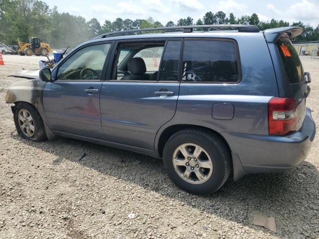 JTEDP21A370130361 - 2007 TOYOTA HIGHLANDER SPORT BLUE photo 2