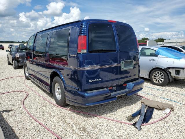 1GDFG15R821232695 - 2002 GMC SAVANA RV G1500 BLUE photo 3