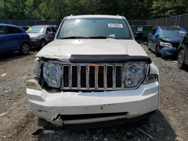 1J4PN5GK0AW113380 - 2010 JEEP LIBERTY LIMITED WHITE photo 5