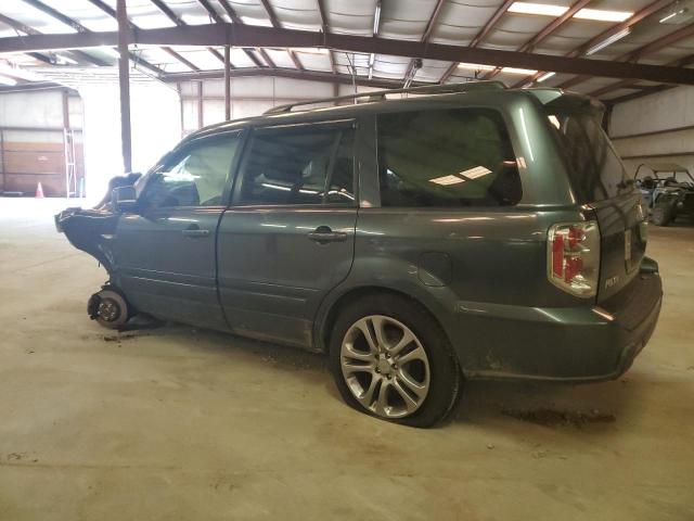 5FNYF18476B024630 - 2006 HONDA PILOT EX GREEN photo 2