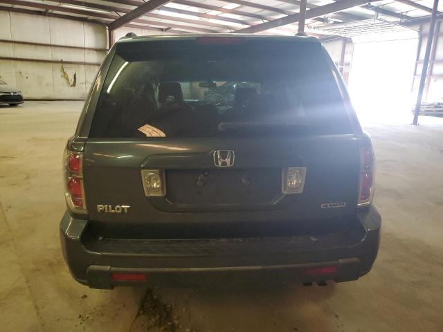 5FNYF18476B024630 - 2006 HONDA PILOT EX GREEN photo 6