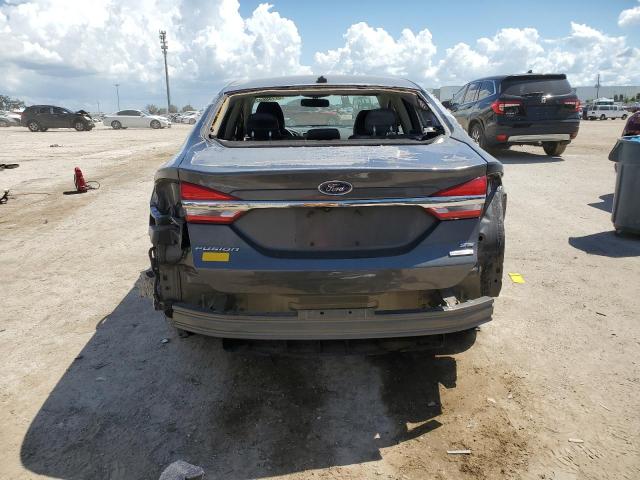 3FA6P0H91HR263415 - 2017 FORD FUSION SE CHARCOAL photo 6