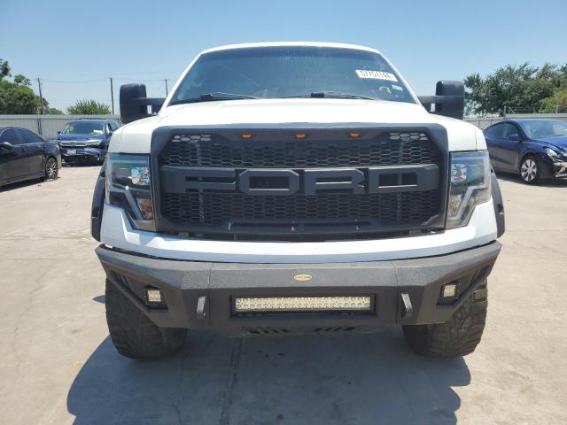 1FTVX1CT3DKD97274 - 2013 FORD F150 SUPER CAB WHITE photo 5