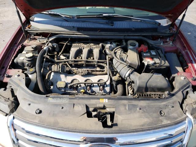 1FAHP25W68G168712 - 2008 FORD TAURUS LIMITED MAROON photo 11