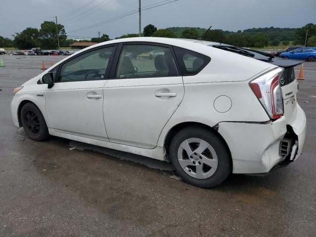 JTDKN3DU6D5668614 - 2013 TOYOTA PRIUS WHITE photo 2