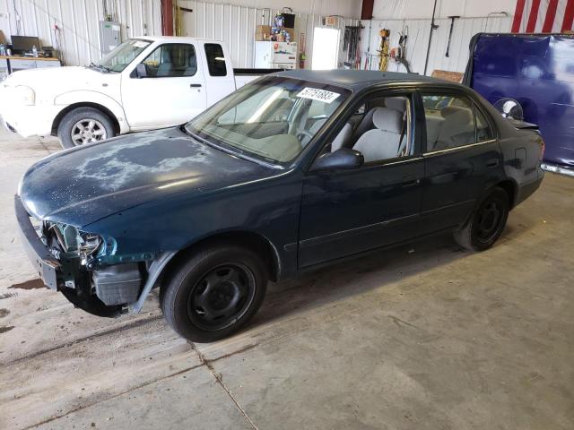 1Y1SK528X2Z413007 - 2002 CHEVROLET GEO PRIZM BASE BLUE photo 1