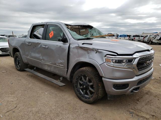 1C6SRFHT8KN625727 - 2019 RAM 1500 LIMITED SILVER photo 4