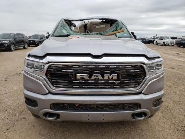 1C6SRFHT8KN625727 - 2019 RAM 1500 LIMITED SILVER photo 5