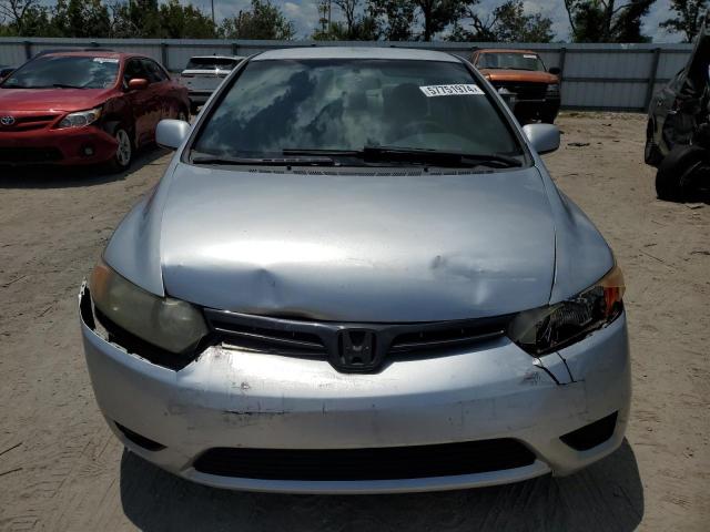 2HGFG12697H528947 - 2007 HONDA CIVIC LX SILVER photo 5