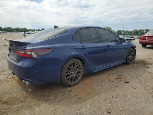 4T1T11AK9PU165706 - 2023 TOYOTA CAMRY SE NIGHT SHADE BLUE photo 3