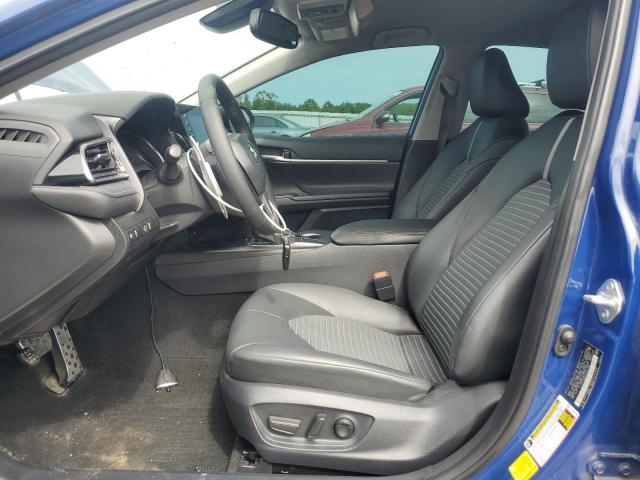 4T1T11AK9PU165706 - 2023 TOYOTA CAMRY SE NIGHT SHADE BLUE photo 7