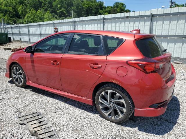 JTNKARJE8HJ532442 - 2017 TOYOTA COROLLA IM RED photo 2