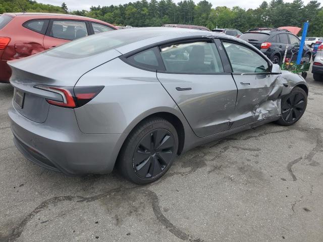 5YJ3E1EA4RF873268 - 2024 TESLA MODEL 3 Сұр фото 3