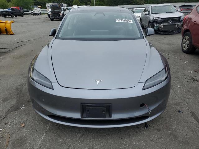 5YJ3E1EA4RF873268 - 2024 TESLA MODEL 3 Сұр фото 5