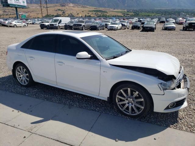 WAUFFAFL6CA115181 - 2012 AUDI A4 PREMIUM PLUS WHITE photo 4