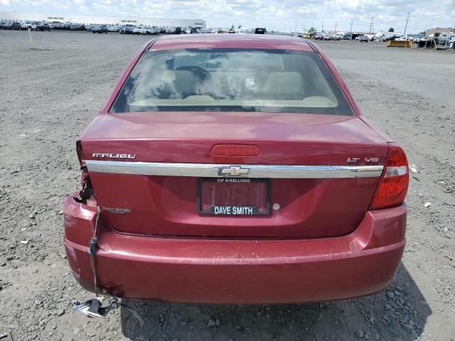 1G1ZT51846F183031 - 2006 CHEVROLET MALIBU LT MAROON photo 6