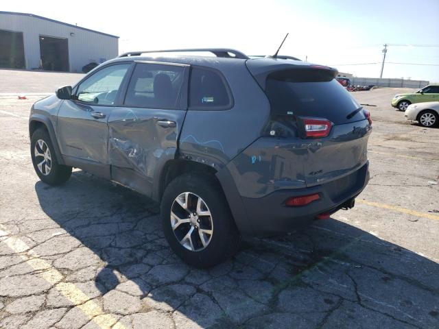 1C4PJMBS7EW189414 - 2014 JEEP CHEROKEE TRAILHAWK 灰色 照片 3