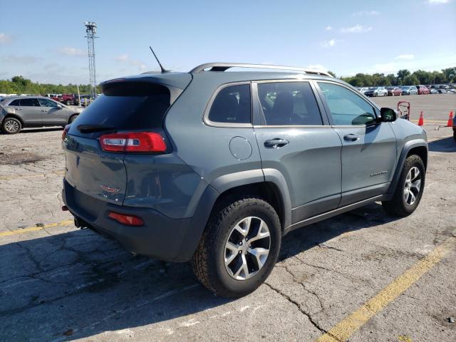 1C4PJMBS7EW189414 - 2014 JEEP CHEROKEE TRAILHAWK 灰色 照片 4