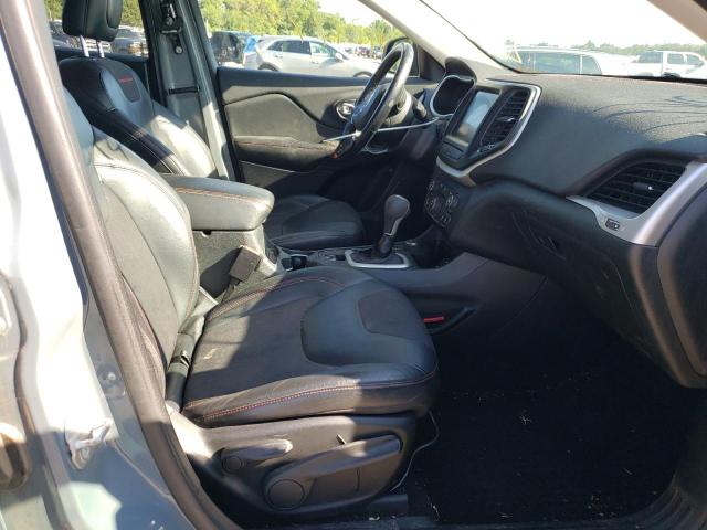 1C4PJMBS7EW189414 - 2014 JEEP CHEROKEE TRAILHAWK 灰色 照片 5