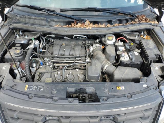 1FM5K8AR1KGA31257 - 2019 FORD EXPLORER POLICE INTERCEPTOR TWO TONE photo 12