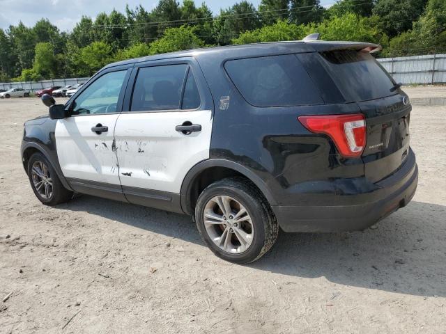 1FM5K8AR1KGA31257 - 2019 FORD EXPLORER POLICE INTERCEPTOR TWO TONE photo 2