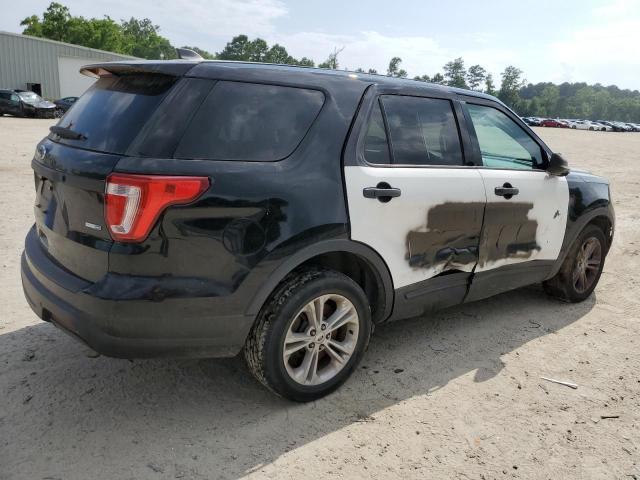 1FM5K8AR1KGA31257 - 2019 FORD EXPLORER POLICE INTERCEPTOR TWO TONE photo 3