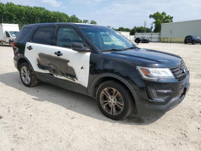 1FM5K8AR1KGA31257 - 2019 FORD EXPLORER POLICE INTERCEPTOR TWO TONE photo 4