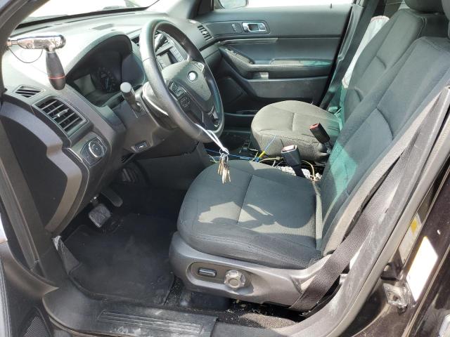1FM5K8AR1KGA31257 - 2019 FORD EXPLORER POLICE INTERCEPTOR TWO TONE photo 7