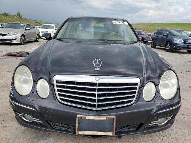 WDBUF87X18B205617 - 2008 MERCEDES-BENZ E 350 4MATIC BLACK photo 5