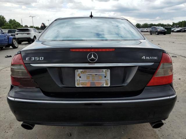 WDBUF87X18B205617 - 2008 MERCEDES-BENZ E 350 4MATIC BLACK photo 6