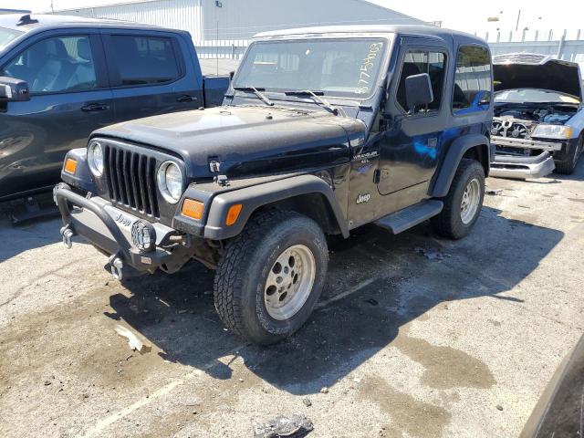 1J4FY19S9VP493375 - 1997 JEEP WRANGLER / SPORT BLACK photo 1