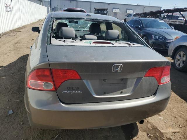 1HGFA16988L084437 - 2008 HONDA CIVIC EXL GRAY photo 6