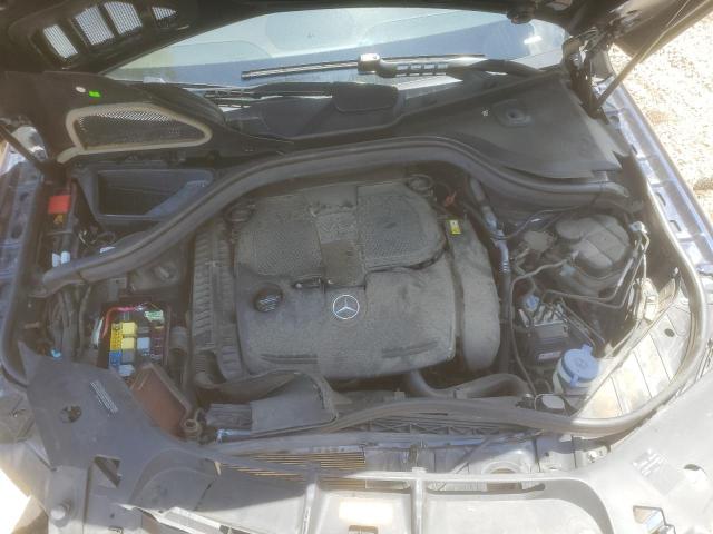 4JGDA5HB6FA560833 - 2015 MERCEDES-BENZ ML 350 4MATIC BLUE photo 11