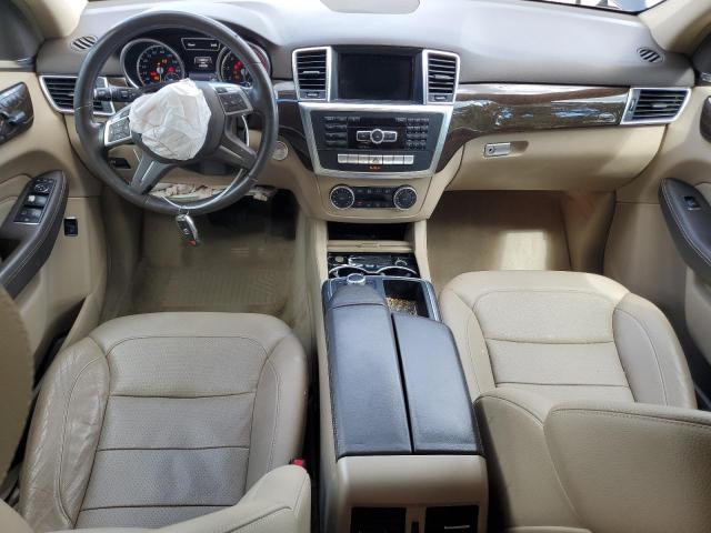 4JGDA5HB6FA560833 - 2015 MERCEDES-BENZ ML 350 4MATIC BLUE photo 8