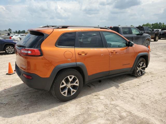 1C4PJMBS8EW254853 - 2014 JEEP CHEROKEE TRAILHAWK ORANGE photo 3