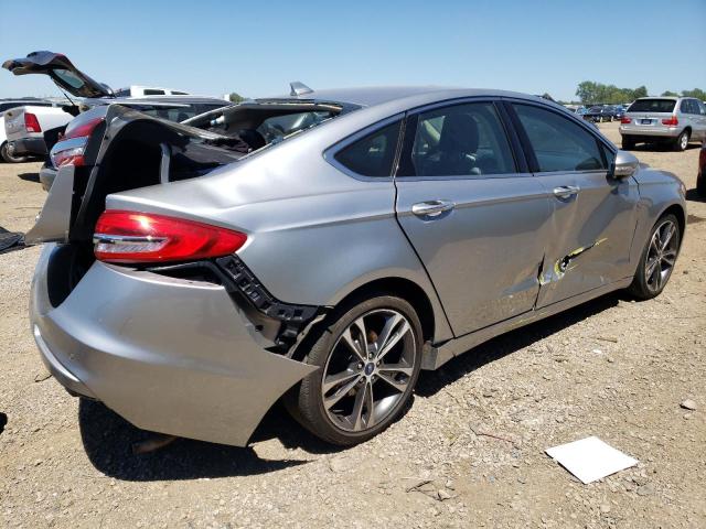 3FA6P0D98LR136532 - 2020 FORD FUSION TITANIUM SILVER photo 3