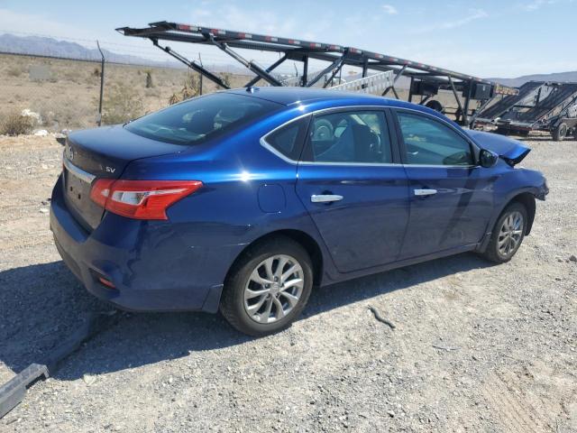 3N1AB7AP3KY424352 - 2019 NISSAN SENTRA S BLUE photo 3