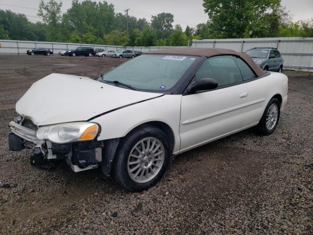 1C3EL55RX4N360388 - 2004 CHRYSLER SEBRING LXI WHITE photo 1