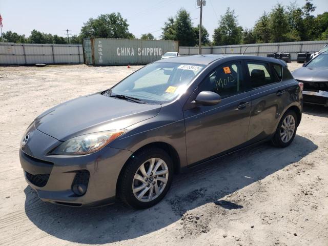 JM1BL1M7XD1801323 - 2013 MAZDA 3 I GRAY photo 1