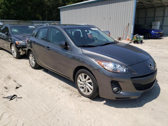 JM1BL1M7XD1801323 - 2013 MAZDA 3 I GRAY photo 4