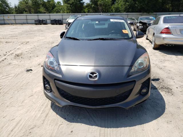 JM1BL1M7XD1801323 - 2013 MAZDA 3 I GRAY photo 5
