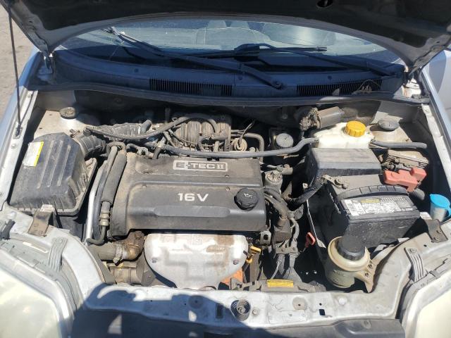 KL1TD66626B656110 - 2006 CHEVROLET AVEO BASE Gümüş foto 11